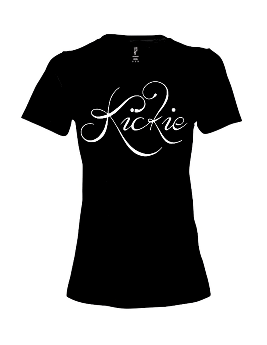 "KICKIE" Logo Script T-Shirt