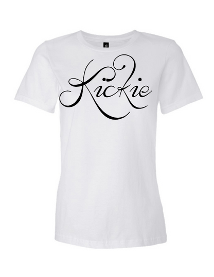 "KICKIE" Logo Script T-Shirt