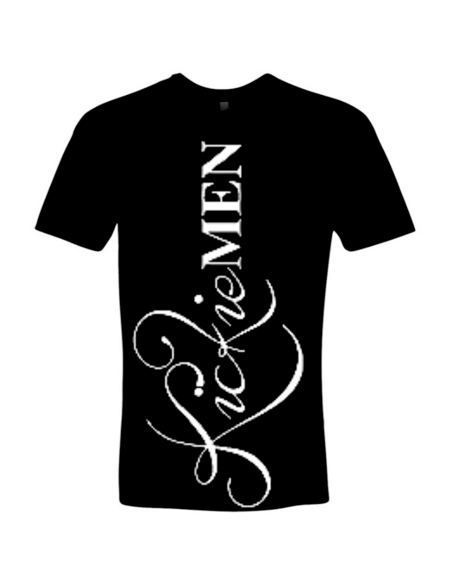 "KickieMEN" Logo Script T-Shirt